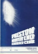 Preston North End v Cambridge United 18-Mar-1986