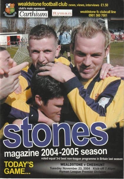 Wealdstone v Cheshunt 23-Nov-2004