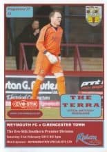 Weymouth v Cirencester Town 21-Feb-2015