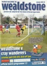 Wealdstone v Cray Wanderers 13-Apr-2013