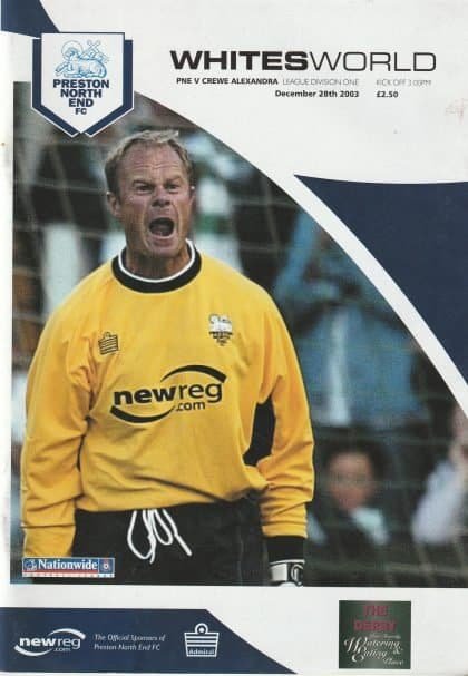 Preston North End v Crewe Alexandra 28-Dec-2003