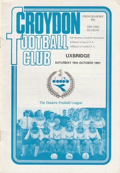 Croydon v Uxbridge 19-Oct-1991