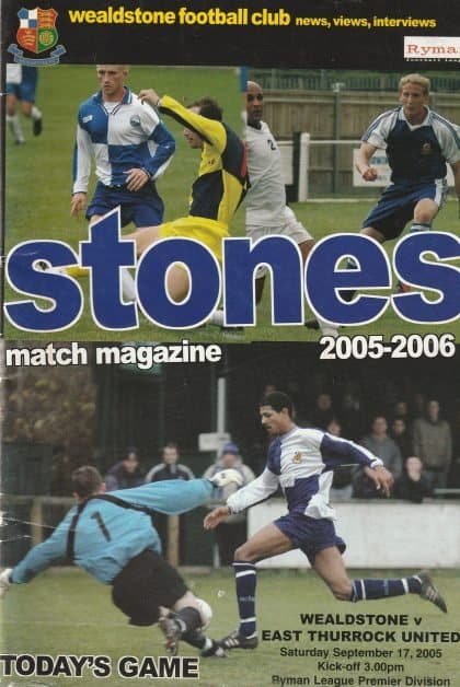 Wealdstone v East Thurrock United 17-Sep-2005