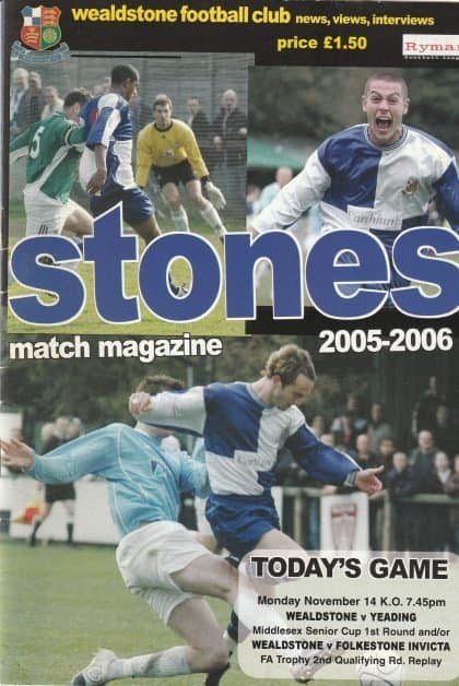 Wealdstone v Folkestone Invicta / Yeading 14-Nov-2005