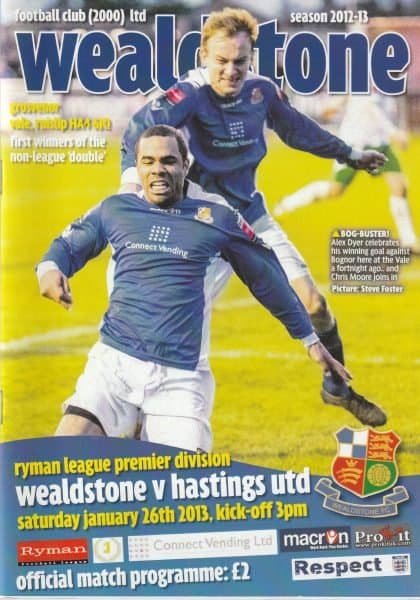 Wealdstone v Hastings United 26-Jan-2013