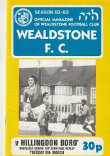 Wealdstone v Hillingdon Borough   08-Mar-1983
