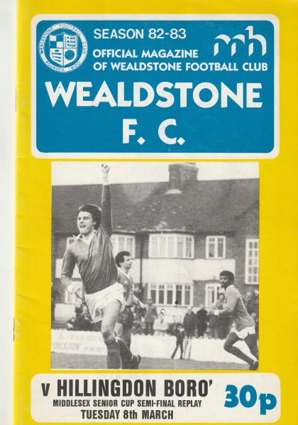 Wealdstone v Hillingdon Borough   08-Mar-1983