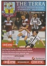Weymouth v Hitchin Town 09-Jan-2016