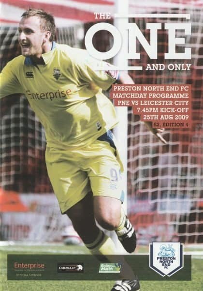 Preston North End v Leicester City 25-Aug-2009