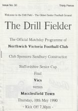 Northwich Victoria v Macclesfield Town 10-May-1990