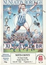 Nuneaton Borough v Notts County 18-Jul-1994