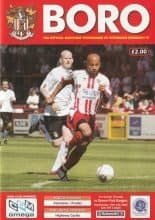 Stevenage Borough v Queens Park Rangers 19-Jul-2006