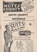 Notts County v Rochdale 26-Dec-1959