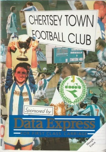 Chertsey Town v Slough Town 10-Jan-1995