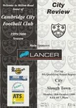 Cambridge City v Slough Town 18-Oct-1999