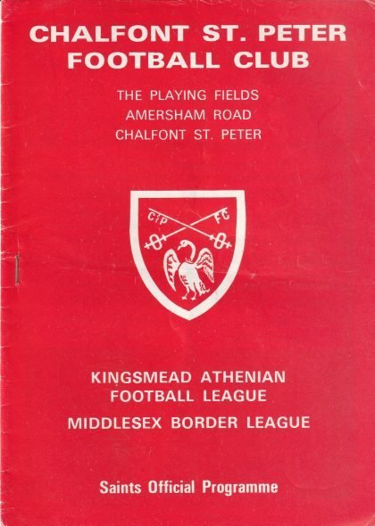 Chalfont St Peter v Uxbridge 12-Nov-1977