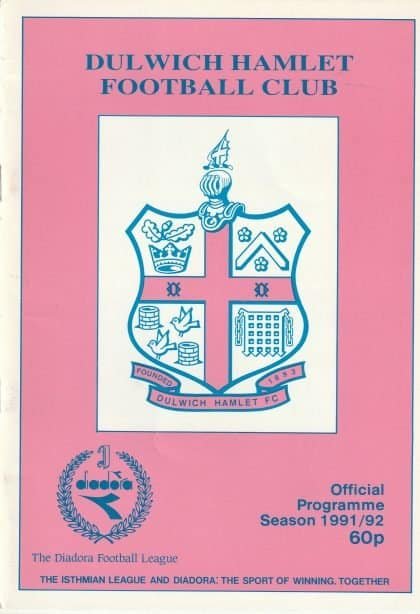 Dulwich Hamlet v Uxbridge 28-Oct-1991