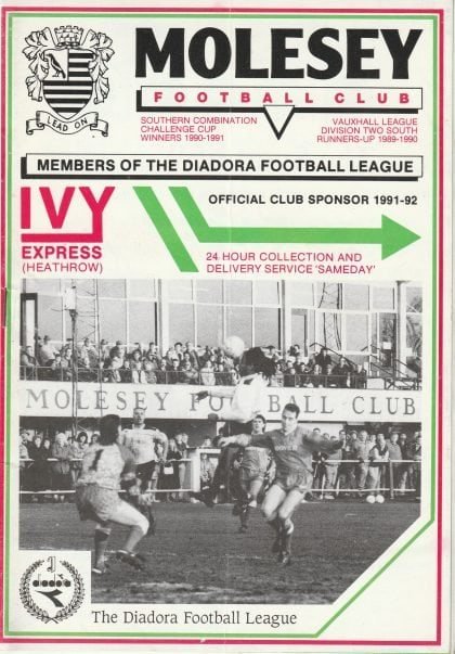 Molesey v Uxbridge 09-Nov-1991