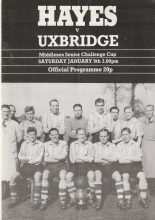 Hayes v Uxbridge 09-Jan-1981