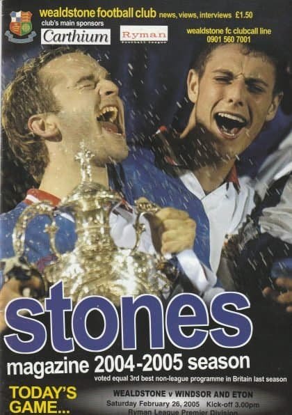 Wealdstone v Windsor & Eton 26-Feb-2005