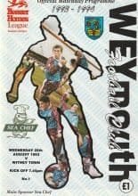 Weymouth v Witney Town 25-Aug-1993
