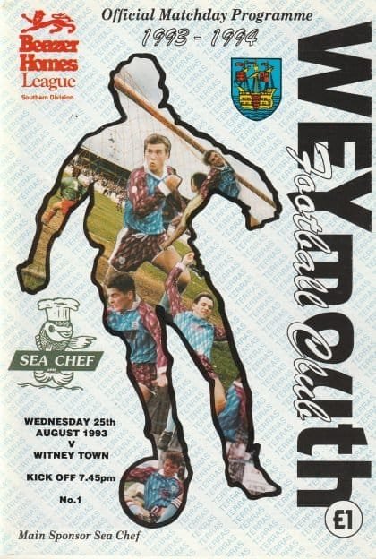 Weymouth v Witney Town 25-Aug-1993