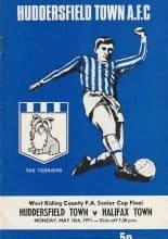 Huddersfield Town v Halifax Town  10-May-1971