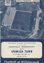 Sheffield Wednesday v Ipswich Town 20-Apr-1963