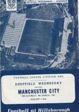 Sheffield Wednesday v Manchester City 09-Mar-1963
