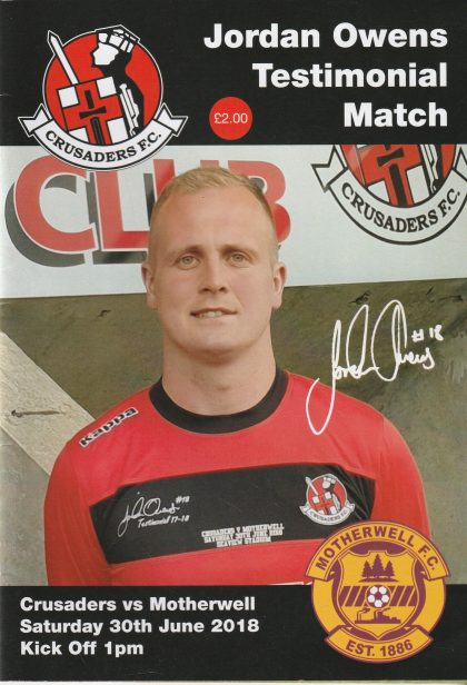 Crusaders v Motherwell 30-Jun-2018