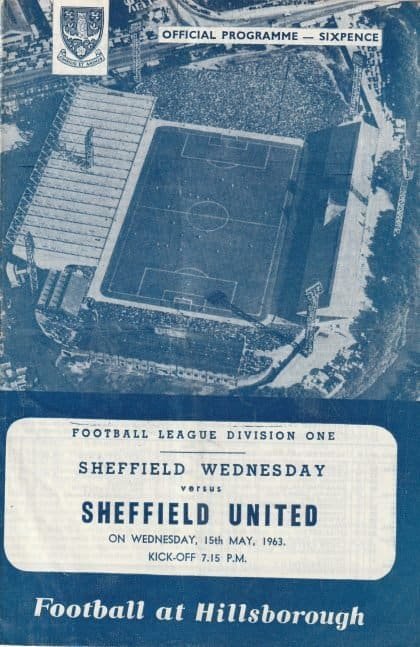 Sheffield Wednesday v Sheffield United 15-May-1963