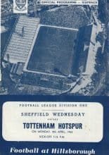 Sheffield Wednesday v Tottenham Hotspur 08-Apr-1963