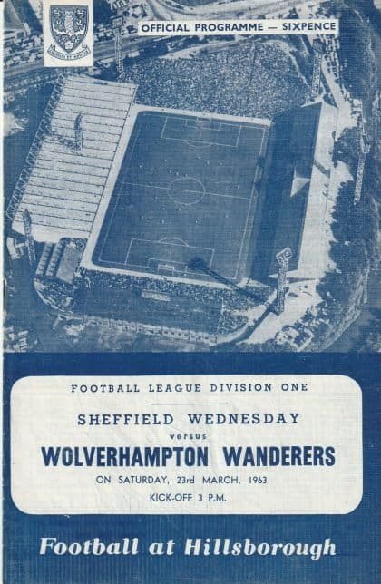 Sheffield Wednesday v Wolverhampton Wanderers 23-Mar-1963
