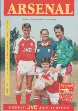 Arsenal Official Handbook 1990-91
