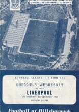 Sheffield Wednesday v Liverpool 08-Dec-1962