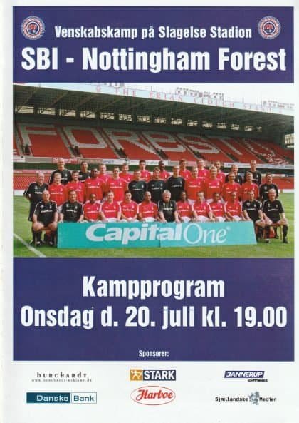 Slagelse Boldklub & Idraetsforening v Nottingham Forest 20-Jul-2005