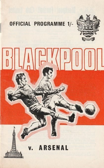 Blackpool v Arsenal 15-Jan-1970