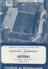 Sheffield Wednesday v Arsenal 18-May-1963