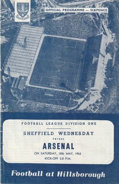 Sheffield Wednesday v Arsenal 18-May-1963