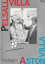 Pelsall Villa v Aston Villa 28-Nov-1991