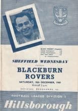 Sheffield Wednesday v Blackburn Rovers 10-Dec-1960