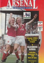 Arsenal v Blackburn Rovers 12-Sep-1992