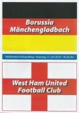Borussia Monchengladbach v West Ham United 17-Jul-2010