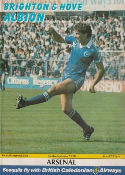 Brighton & Hove Albion v Arsenal  07-Sep-1982