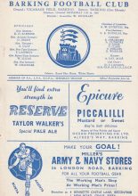 Barking v Bromley 03-Jan-1959
