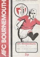 AFC Bournemouth v Crystal Palace 07-Aug-1976
