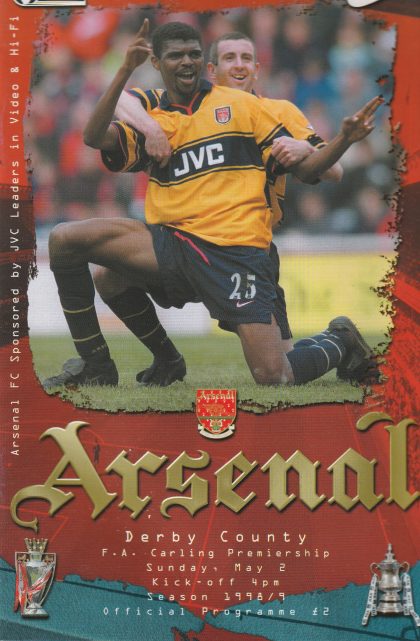 Arsenal v Derby County 02-May-1999