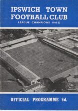 Ipswich Town v Huddersfield Town 23-Aug-1966