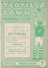 Yeovil Town v Kettering Town  01-Oct-1955