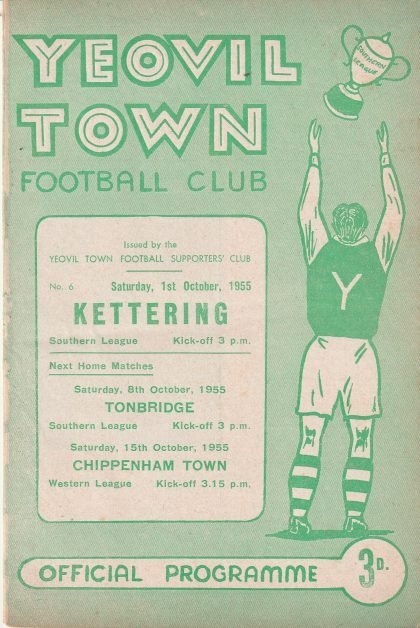Yeovil Town v Kettering Town  01-Oct-1955
